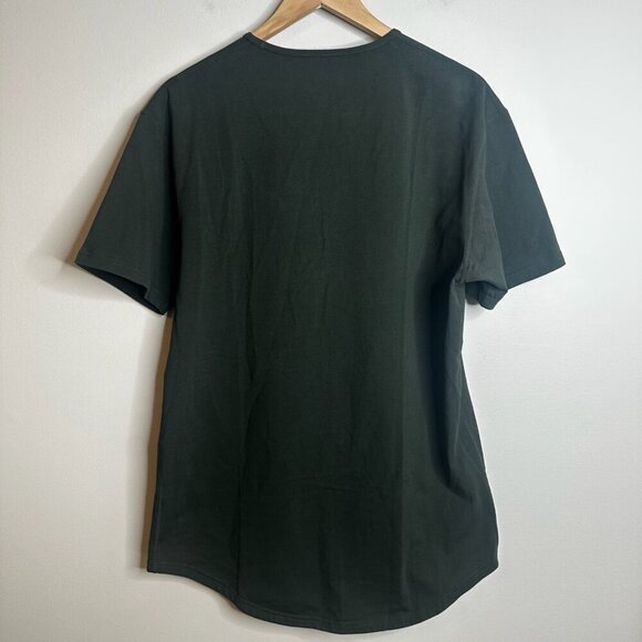 BYLT Shirt Mens Large Green Premium Basics Drop Cut Lux Soft Short Sleeve Tee - Picture 8 of 10